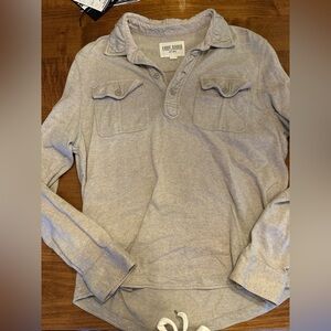 Eddie Bauer Quarter Button 100% Cotton top